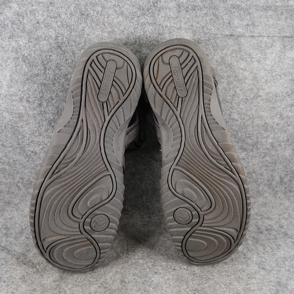 J Sport by Jambu Shoes Womens 9 Sandals Closed Toe Adjustable Sport Comfort Gray - Picture 9 of 12